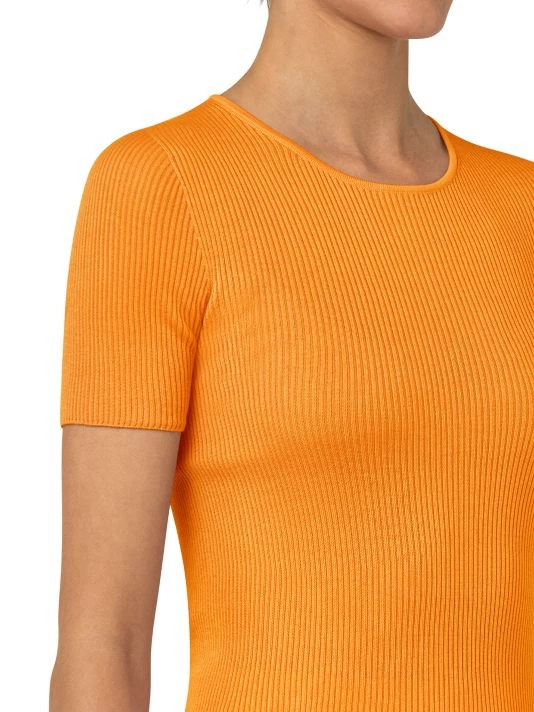 Akris Ribbed Silk-Blend Crewneck Top 8 Akris Ribbed Silk-Blend Crewneck Top - Image 6