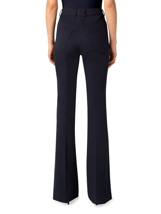 Akris Pleated Flared Pants 6 Akris Pleated Flared Pants - Image 4