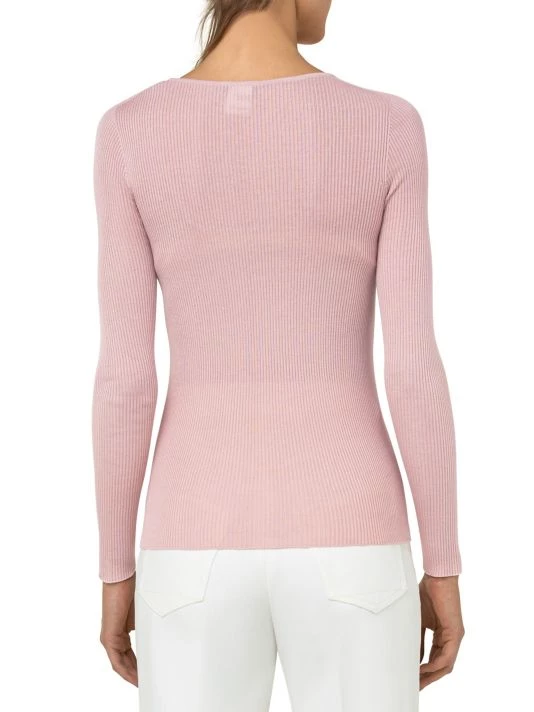 Akris Ribbed Silk-Blend Scoopneck Top 7 Akris Ribbed Silk-Blend Scoopneck Top - Image 5