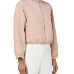 Akris Cropped Quilted Taffeta Jacket -Akris Sales Shop unnamed file 1397