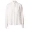 Akris Button-Front Silk Blouse
