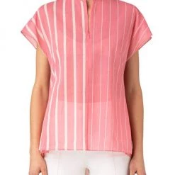 Akris Striped Cotton Voile Top -Akris Sales Shop unnamed file 142