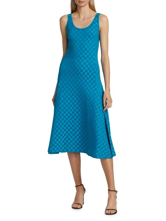 Akris Sleeveless Woven Midi-Dress 5 Akris Sleeveless Woven Midi-Dress - Image 3