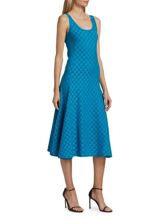 Akris Sleeveless Woven Midi-Dress 6 Akris Sleeveless Woven Midi-Dress - Image 4