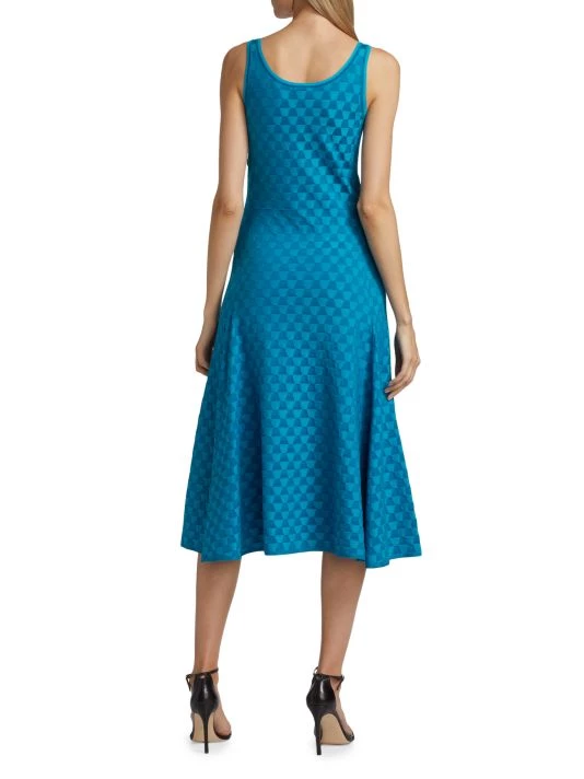 Akris Sleeveless Woven Midi-Dress 7 Akris Sleeveless Woven Midi-Dress - Image 5