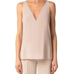 Akris Sleeveless Silk Georgette Top -Akris Sales Shop unnamed file 1434