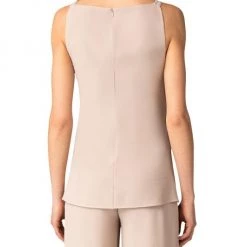 Akris Sleeveless Silk Georgette Top -Akris Sales Shop unnamed file 1436