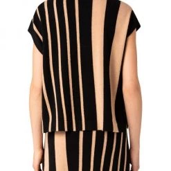Akris Striped Cashmere Short-Sleeve Top 12 Akris Striped Cashmere Short-Sleeve Top -Akris Sales Shop unnamed file 1442