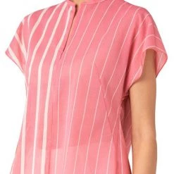 Akris Striped Cotton Voile Top -Akris Sales Shop unnamed file 145