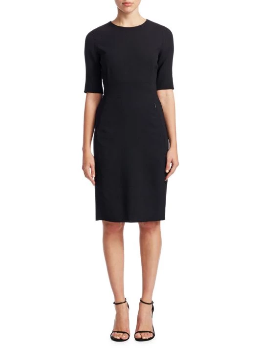 Akris Elbow Sleeve Sheath Dress 2 Akris Elbow Sleeve Sheath Dress - Image 2