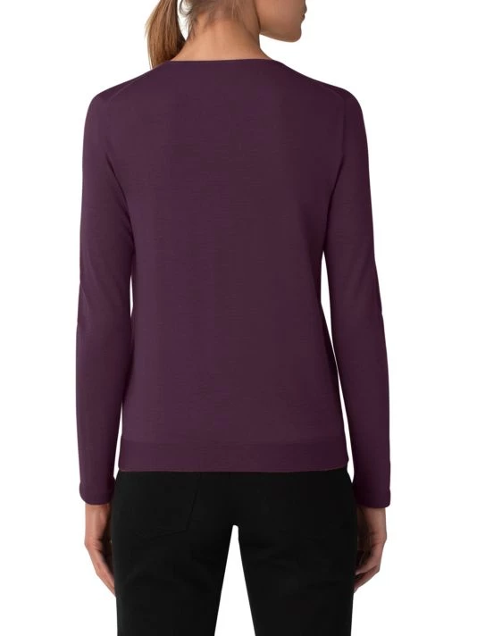 Akris Cashmere & Silk Seamless Pullover Sweater Black 6 Akris Cashmere & Silk Seamless Pullover Sweater Black - Image 4