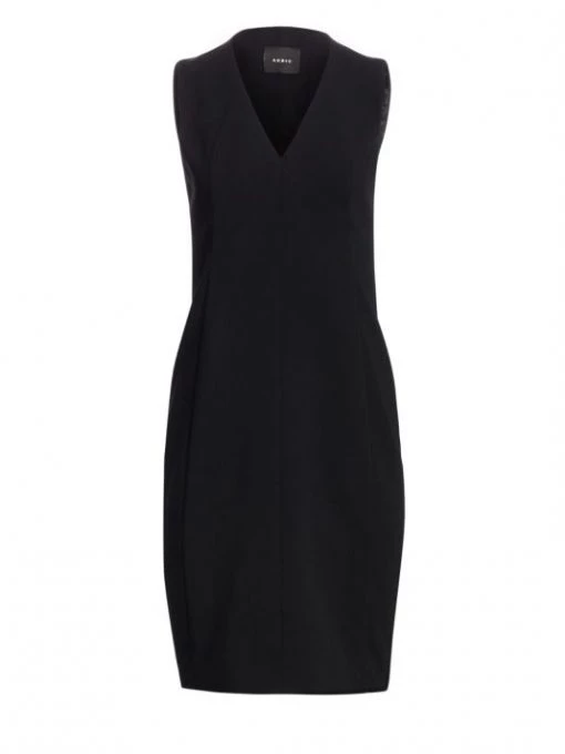 Akris Architecture Collection Double-Face Wool Dress Black 6 Akris Architecture Collection Double-Face Wool Dress Black -Akris Sales Shop unnamed file 1468