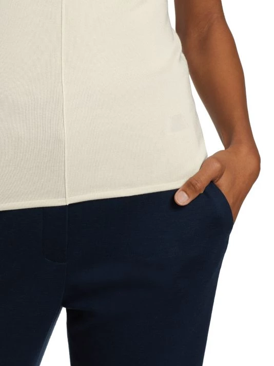 Akris Silk Stretch V-Neck Knit Top 7 Akris Silk Stretch V-Neck Knit Top - Image 5