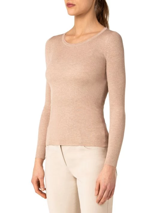 Akris Long-Sleeve Ribbed-Knit Top 6 Akris Long-Sleeve Ribbed-Knit Top - Image 4