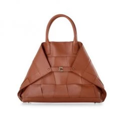 Akris Medium AI Woven Leather Tote