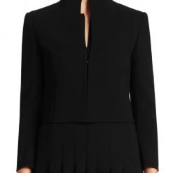 Akris Pandora Stretch Jacket Black -Akris Sales Shop unnamed file 15