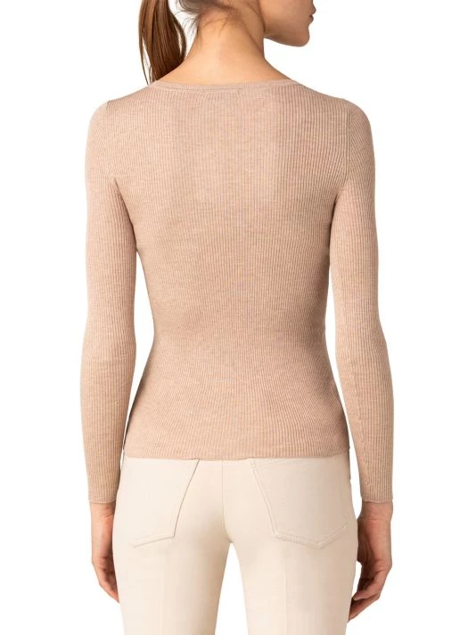 Akris Long-Sleeve Ribbed-Knit Top 7 Akris Long-Sleeve Ribbed-Knit Top - Image 5