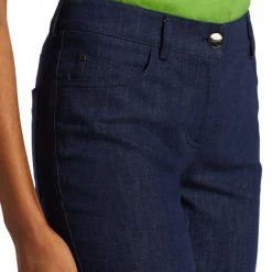 Akris Elasticized Cuffed Trousers Denim -Akris Sales Shop unnamed file 1509