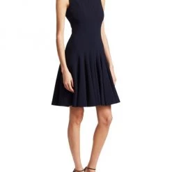 Akris Zipper-Accented Wool Dress -Akris Sales Shop unnamed file 1515