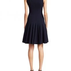 Akris Zipper-Accented Wool Dress -Akris Sales Shop unnamed file 1516