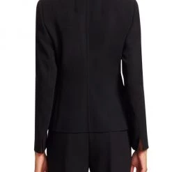 Akris Slit Detail Wool Blazer -Akris Sales Shop unnamed file 1525
