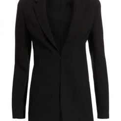 Akris Notch Lapel Wool Blazer