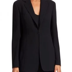 Akris Notch Lapel Wool Blazer -Akris Sales Shop unnamed file 1547