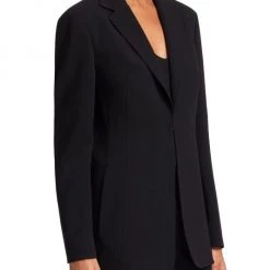 Akris Notch Lapel Wool Blazer -Akris Sales Shop unnamed file 1548