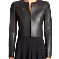 Akris Hasso Leather Jacket -Akris Sales Shop unnamed file 1554