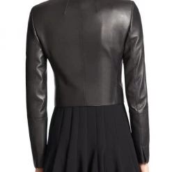 Akris Hasso Leather Jacket -Akris Sales Shop unnamed file 1556