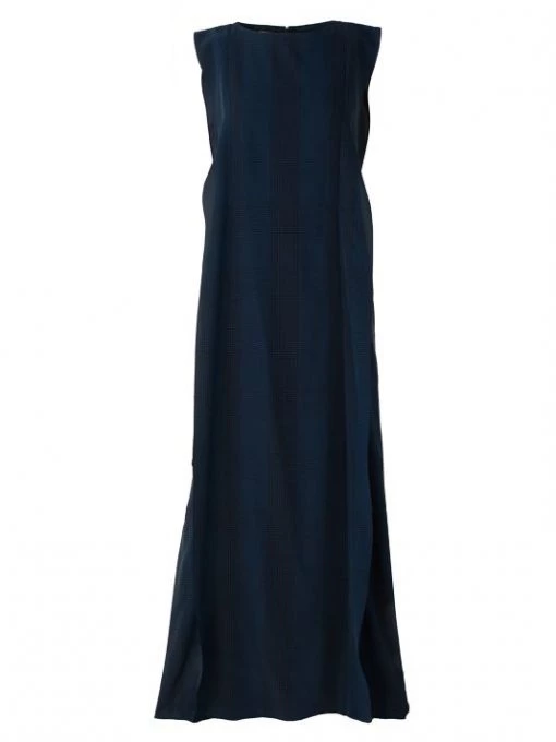 Akris Silk Crêpe Check Belted Midi Dress 3 Akris Silk Crêpe Check Belted Midi Dress -Akris Sales Shop unnamed file 1572