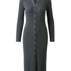 Akris Long Ribbed Cardigan