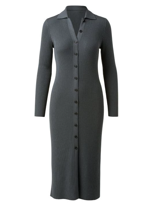 Akris Long Ribbed Cardigan 3 Akris Long Ribbed Cardigan