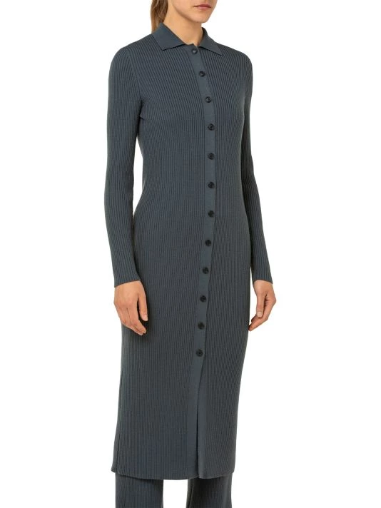 Akris Long Ribbed Cardigan 6 Akris Long Ribbed Cardigan - Image 4