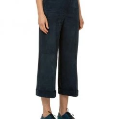 Akris Suede Wide-Leg Ankle-Crop Pants -Akris Sales Shop unnamed file 1586