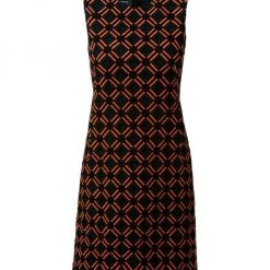 Akris Embroidered Wool Sheath Dress