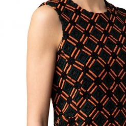 Akris Embroidered Wool Sheath Dress -Akris Sales Shop unnamed file 1594