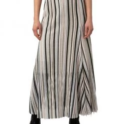 Akris Striped Wool Maxi-Skirt -Akris Sales Shop unnamed file 1608