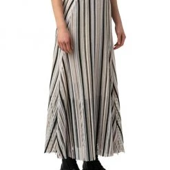 Akris Striped Wool Maxi-Skirt -Akris Sales Shop unnamed file 1609