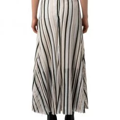 Akris Striped Wool Maxi-Skirt -Akris Sales Shop unnamed file 1610