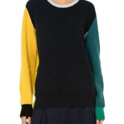 Akris Colorblock Crewneck Sweater -Akris Sales Shop unnamed file 1614