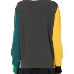 Akris Colorblock Crewneck Sweater -Akris Sales Shop unnamed file 1616