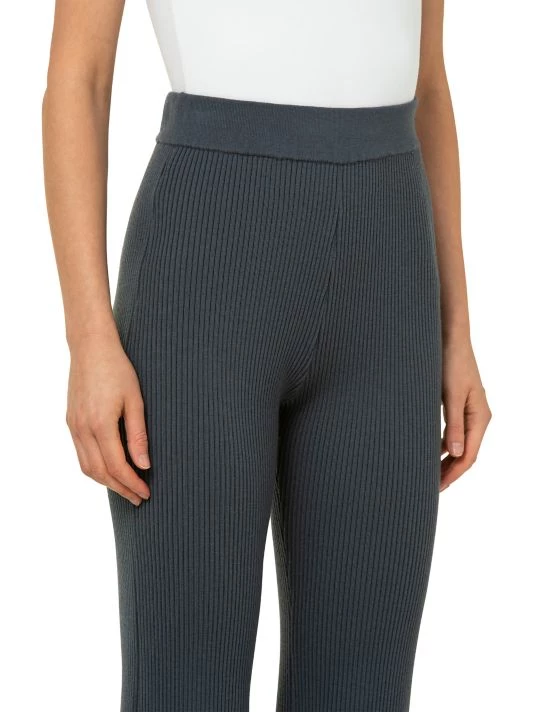 Akris Knit Ribbed Wool Pants 8 Akris Knit Ribbed Wool Pants - Image 6