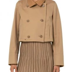 Akris Cropped Double-Breasted Jacket -Akris Sales Shop unnamed file 1643