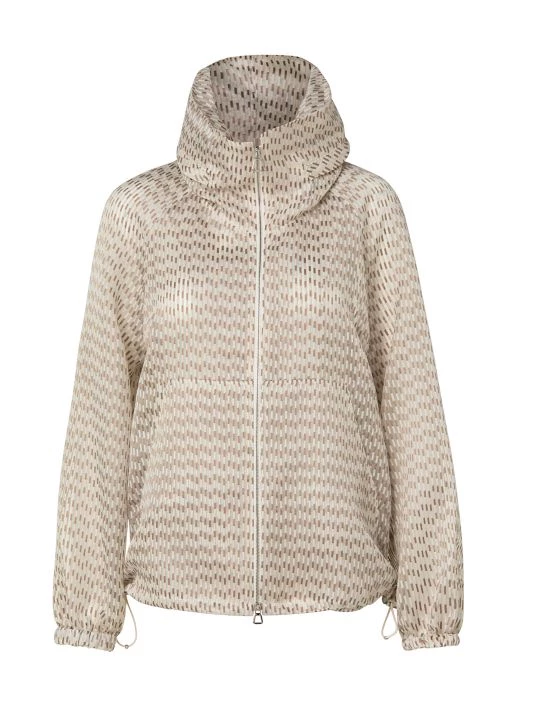 Akris Lightweight Organza Stripe Jacket 3 Akris Lightweight Organza Stripe Jacket