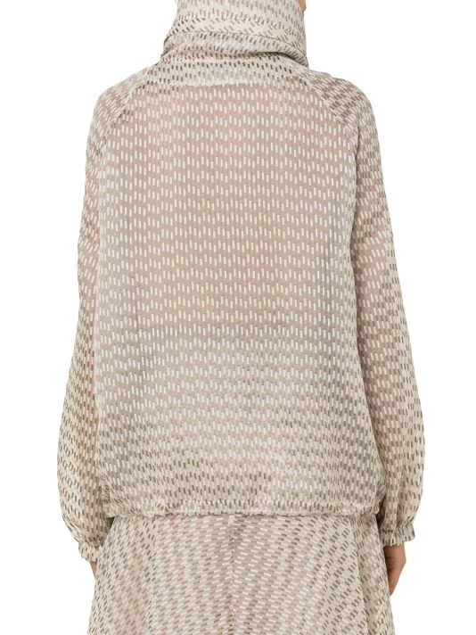 Akris Lightweight Organza Stripe Jacket 7 Akris Lightweight Organza Stripe Jacket - Image 5