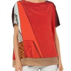 Akris Oversized Colorblock Blouse -Akris Sales Shop unnamed file 1673