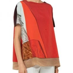 Akris Oversized Colorblock Blouse -Akris Sales Shop unnamed file 1674