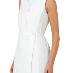 Akris Stretch Cotton Poplin Midi Dress -Akris Sales Shop unnamed file 168