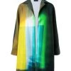 Akris Long Colorblock Coat